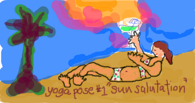 Yoga pose #1